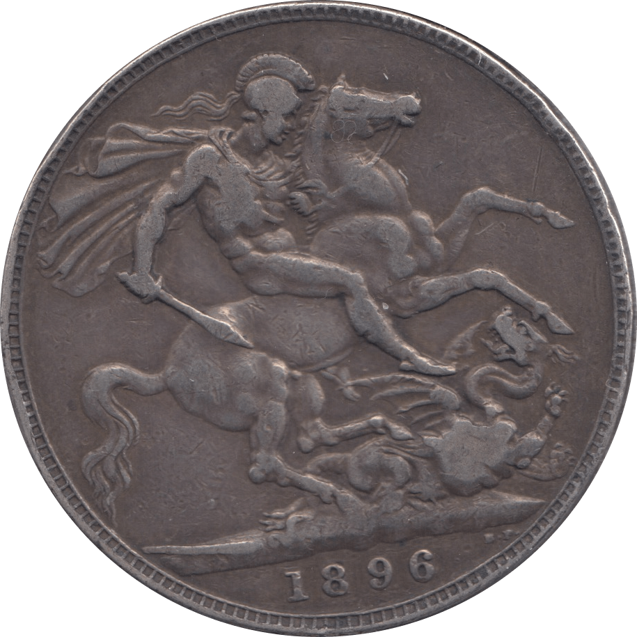 1896 CROWN ( GF ) LIX 5 - Crown - Cambridgeshire Coins
