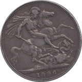 1896 CROWN ( GF ) LIX 5 - Crown - Cambridgeshire Coins