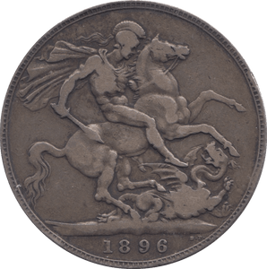 1896 CROWN ( GF ) LIX - Crown - Cambridgeshire Coins