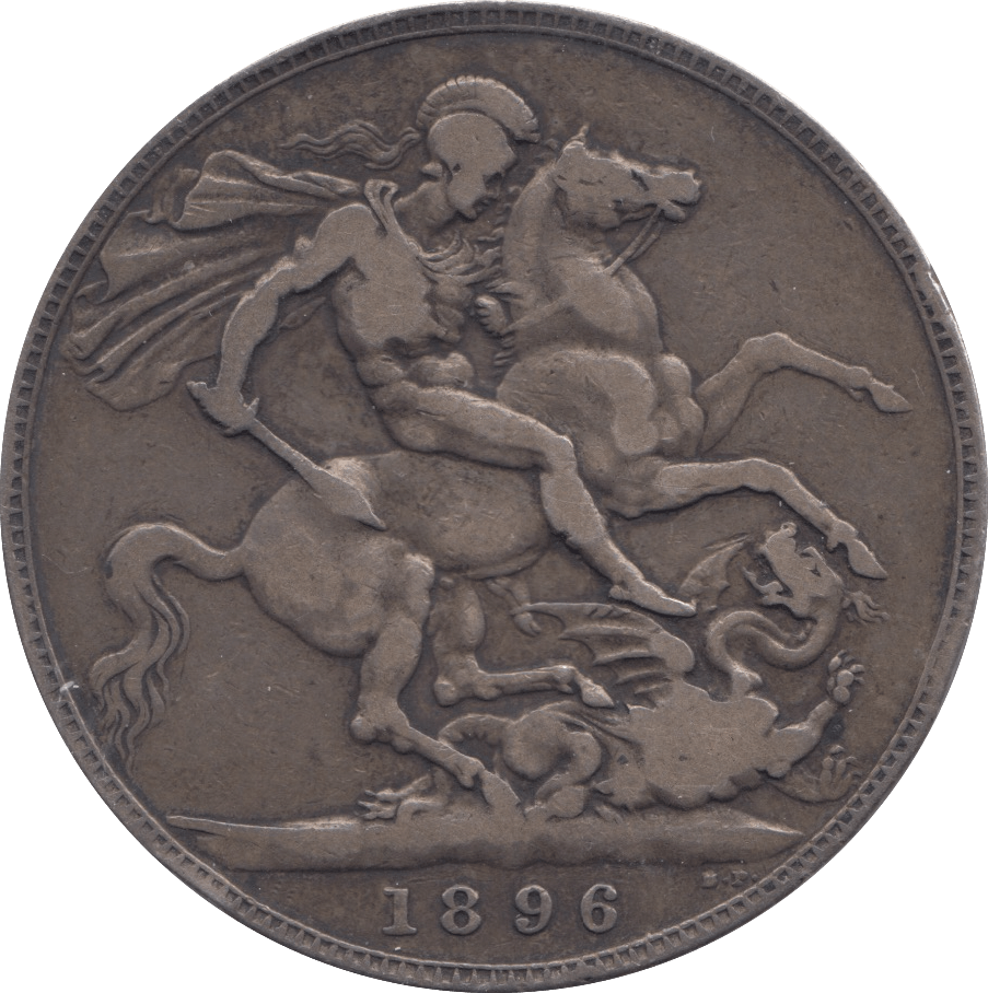 1896 CROWN ( GF ) LIX - Crown - Cambridgeshire Coins