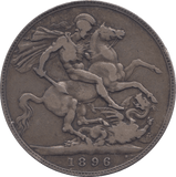 1896 CROWN ( GF ) LIX - Crown - Cambridgeshire Coins