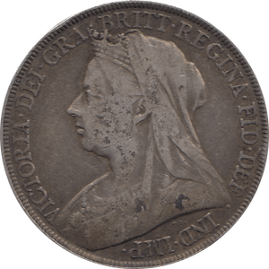 1896 CROWN ( GF ) LX 3 - Crown - Cambridgeshire Coins