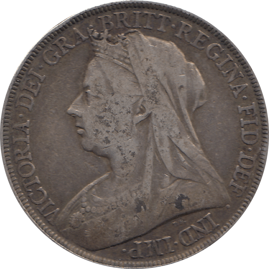 1896 CROWN ( GF ) LX 3 - Crown - Cambridgeshire Coins