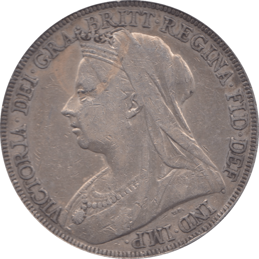 1896 CROWN ( GF ) LX 4 - Crown - Cambridgeshire Coins