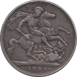 1896 CROWN ( GF ) LX REF 7 - Crown - Cambridgeshire Coins