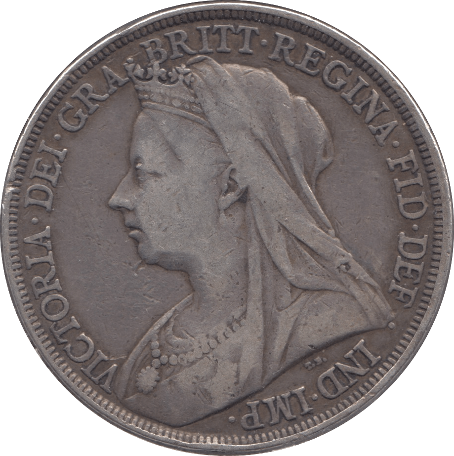 1896 CROWN ( GF ) LX REF 7 - Crown - Cambridgeshire Coins