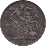 1896 CROWN ( VF ) 8 - Crown - Cambridgeshire Coins