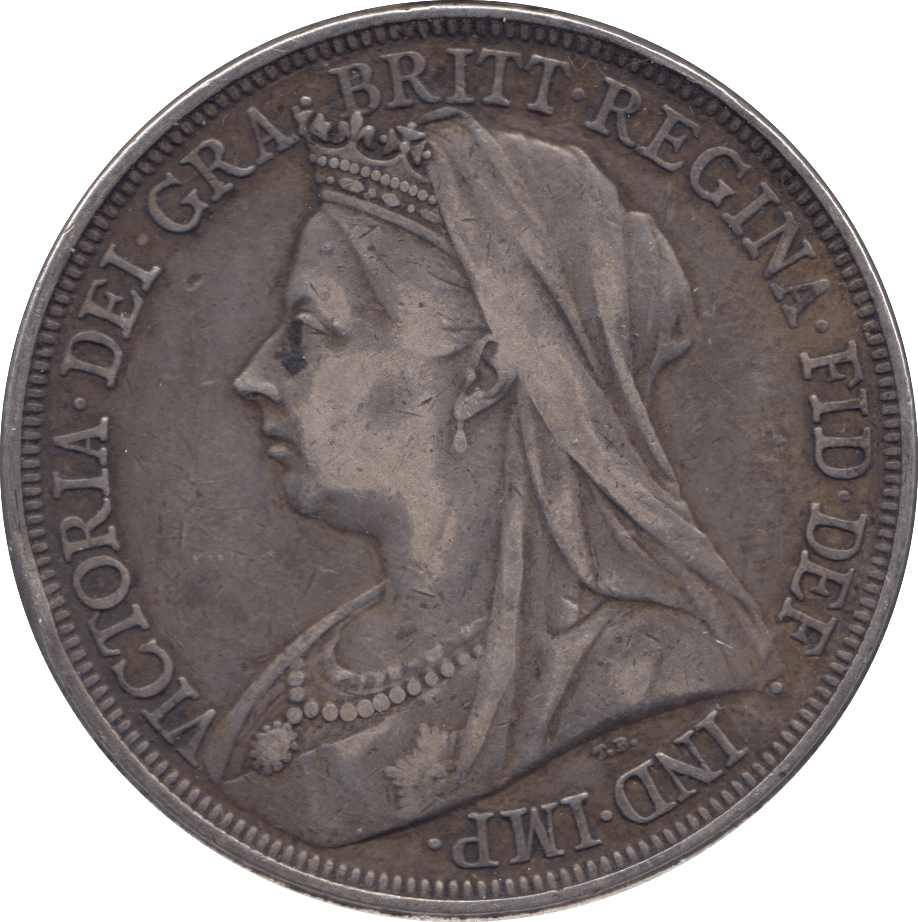 1896 CROWN ( VF ) 8 - Crown - Cambridgeshire Coins