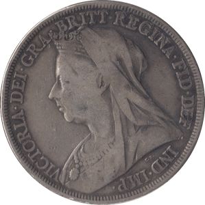1896 CROWN ( VF ) - Crown - Cambridgeshire Coins