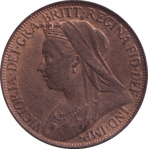 1896 FARTHING ( BU ) - Farthing - Cambridgeshire Coins