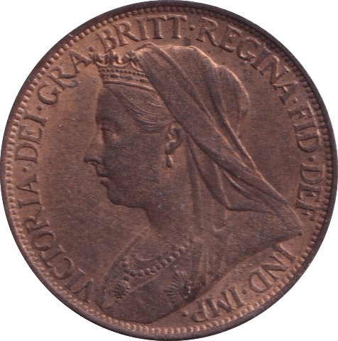 1896 FARTHING ( BU ) - Farthing - Cambridgeshire Coins
