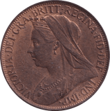 1896 FARTHING ( BU ) - Farthing - Cambridgeshire Coins