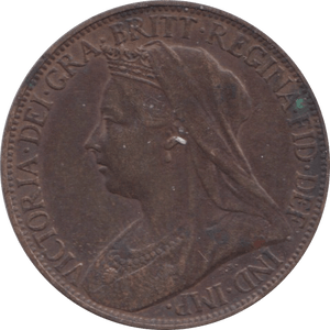 1896 FARTHING ( VF ) - Farthing - Cambridgeshire Coins