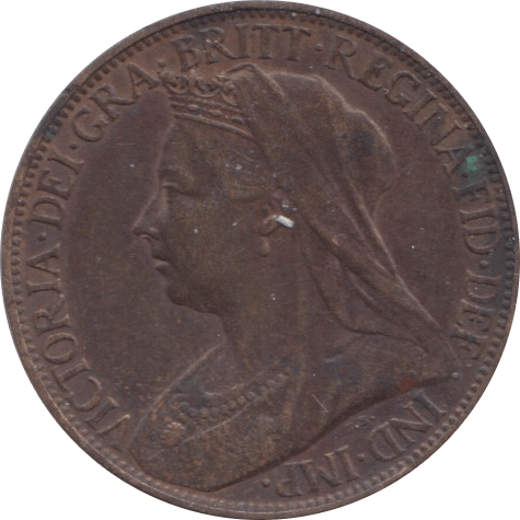 1896 FARTHING ( VF ) - Farthing - Cambridgeshire Coins