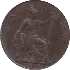 1896 FARTHING ( VF ) - Farthing - Cambridgeshire Coins
