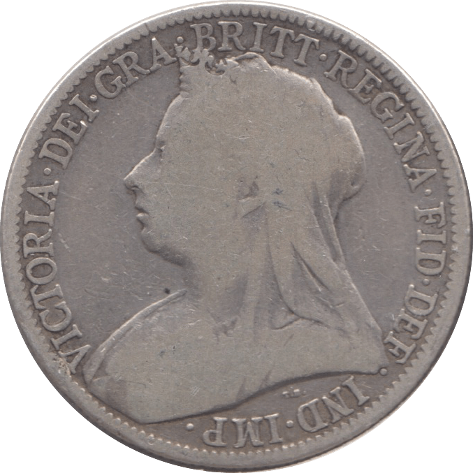 1896 FLORIN ( FINE ) 3 - Florin - Cambridgeshire Coins