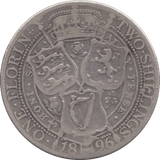 1896 FLORIN ( FINE ) 3 - Florin - Cambridgeshire Coins