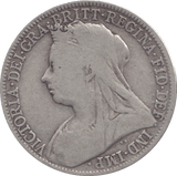 1896 FLORIN ( FINE ) 4 - Florin - Cambridgeshire Coins