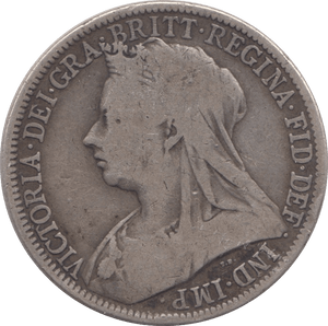 1896 FLORIN ( FINE ) - Florin - Cambridgeshire Coins