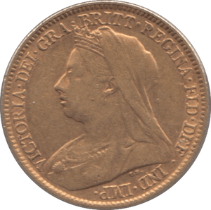 1896 GOLD HALF SOVEREIGN ( GVF ) - Half Sovereign - Cambridgeshire Coins