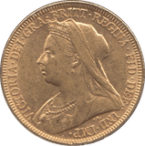 1896 GOLD SOVEREIGN ( AUNC ) - Sovereign - Cambridgeshire Coins