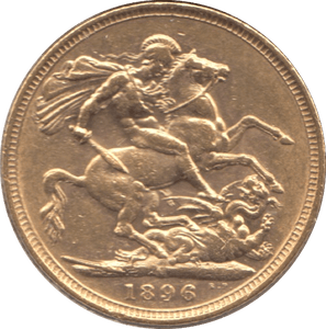 1896 GOLD SOVEREIGN ( EF ) - Sovereign - Cambridgeshire Coins
