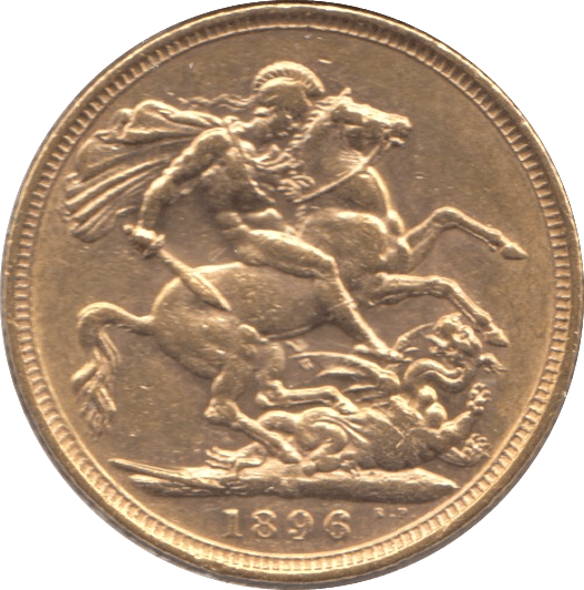 1896 GOLD SOVEREIGN ( EF ) - Sovereign - Cambridgeshire Coins