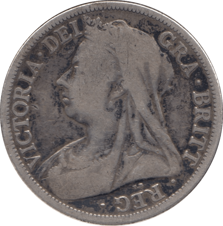 1896 HALFCROWN ( FINE ) 11 - Halfcrown - Cambridgeshire Coins