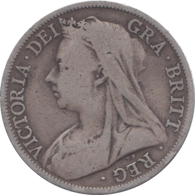 1896 HALFCROWN ( FINE ) 2 - HALFCROWN - Cambridgeshire Coins