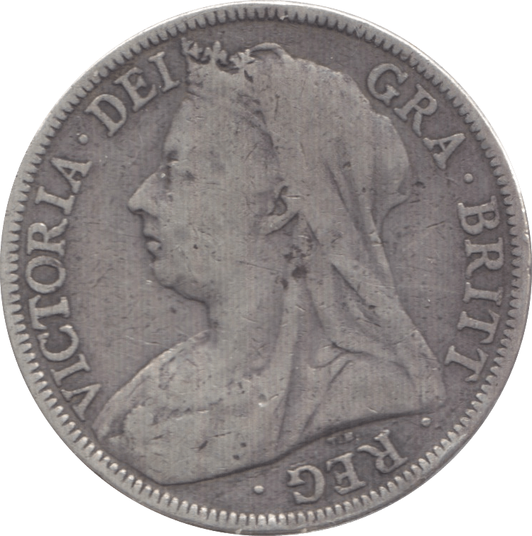 1896 HALFCROWN ( FINE ) 2 - Halfcrown - Cambridgeshire Coins