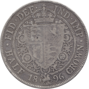 1896 HALFCROWN ( FINE ) 2 - Halfcrown - Cambridgeshire Coins