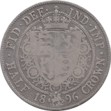 1896 HALFCROWN ( FINE ) 3 - Halfcrown - Cambridgeshire Coins