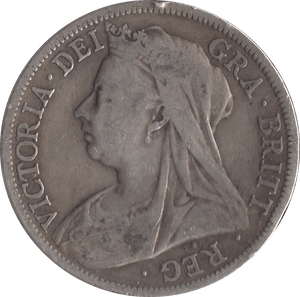 1896 HALFCROWN ( FINE ) 7 - Halfcrown - Cambridgeshire Coins