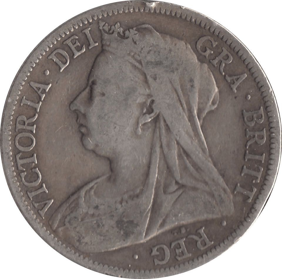 1896 HALFCROWN ( FINE ) 7 - Halfcrown - Cambridgeshire Coins