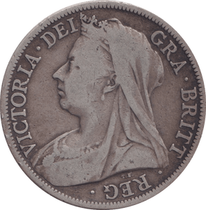 1896 HALFCROWN ( FINE ) - halfcrown - Cambridgeshire Coins