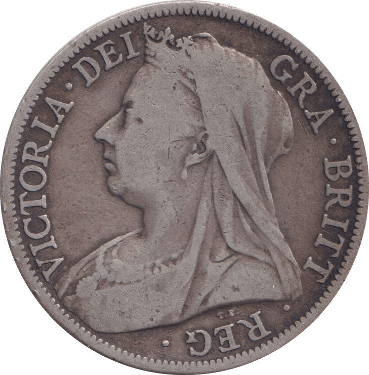 1896 HALFCROWN ( FINE ) - halfcrown - Cambridgeshire Coins
