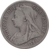 1896 HALFCROWN ( FINE ) - Halfcrown - Cambridgeshire Coins