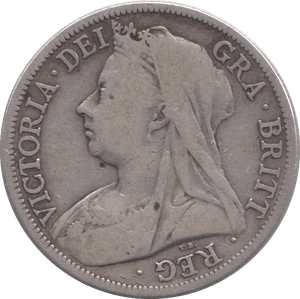 1896 HALFCROWN ( FINE ) - Halfcrown - Cambridgeshire Coins