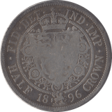 1896 HALFCROWN ( NF ) - HALFCROWN - Cambridgeshire Coins