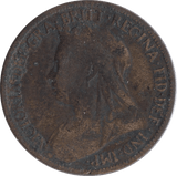1896 HALFPENNY ( FINE ) - Halfpenny - Cambridgeshire Coins