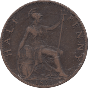 1896 HALFPENNY ( GF ) - Halfpenny - Cambridgeshire Coins