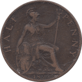 1896 HALFPENNY ( GF ) - Halfpenny - Cambridgeshire Coins