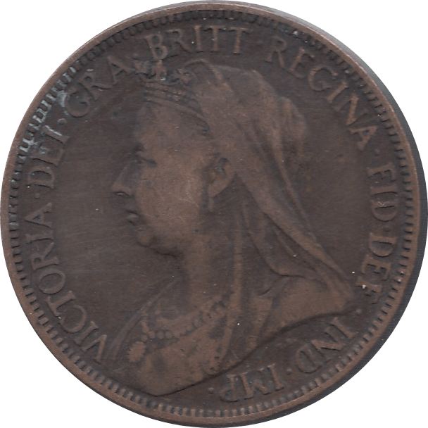 1896 HALFPENNY ( GF ) - Halfpenny - Cambridgeshire Coins
