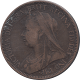 1896 HALFPENNY ( GF ) - Halfpenny - Cambridgeshire Coins
