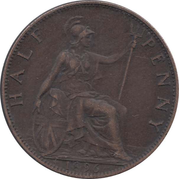 1896 HALFPENNY ( VF ) - Halfpenny - Cambridgeshire Coins