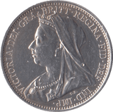 1896 MAUNDY FOURPENCE ( AUNC ) - MAUNDY FOURPENCE - Cambridgeshire Coins