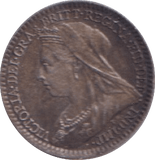 1896 MAUNDY PENNY ( EF ) - Maundy Coins - Cambridgeshire Coins