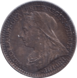 1896 MAUNDY PENNY ( EF ) - Maundy Coins - Cambridgeshire Coins