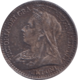 1896 MAUNDY PENNY ( EF ) - Maundy Coins - Cambridgeshire Coins