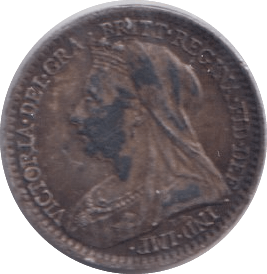 1896 MAUNDY PENNY ( GVF ) - Maundy Coins - Cambridgeshire Coins